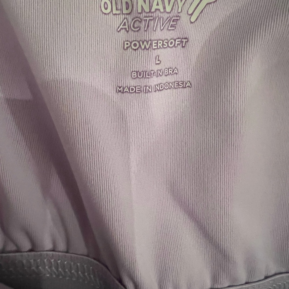 Old Navy Sleeveless Square-Neck Lilac Tank Athletic Dress Womens Size Large - Picture 3 of 4